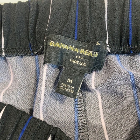 NWT Banana Republic Wide Leg Pull On Crop Pants M - Picture 4 of 6